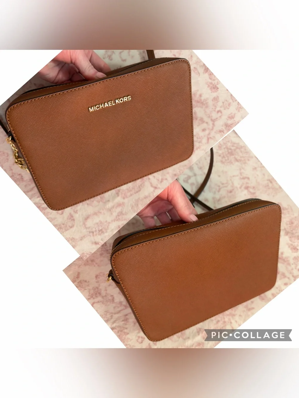 Like new Michael Kors Large East West Crossbody Bag